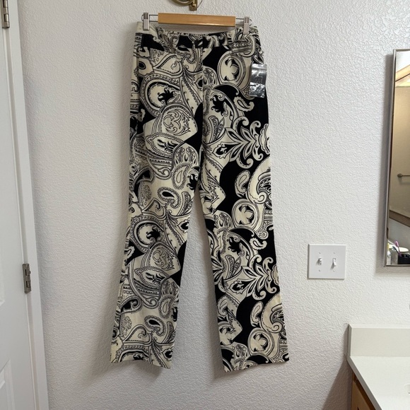 Etcetera Pants - Vintage Etcetera “Karma” Paisley Flare Pants – NWT Size 6